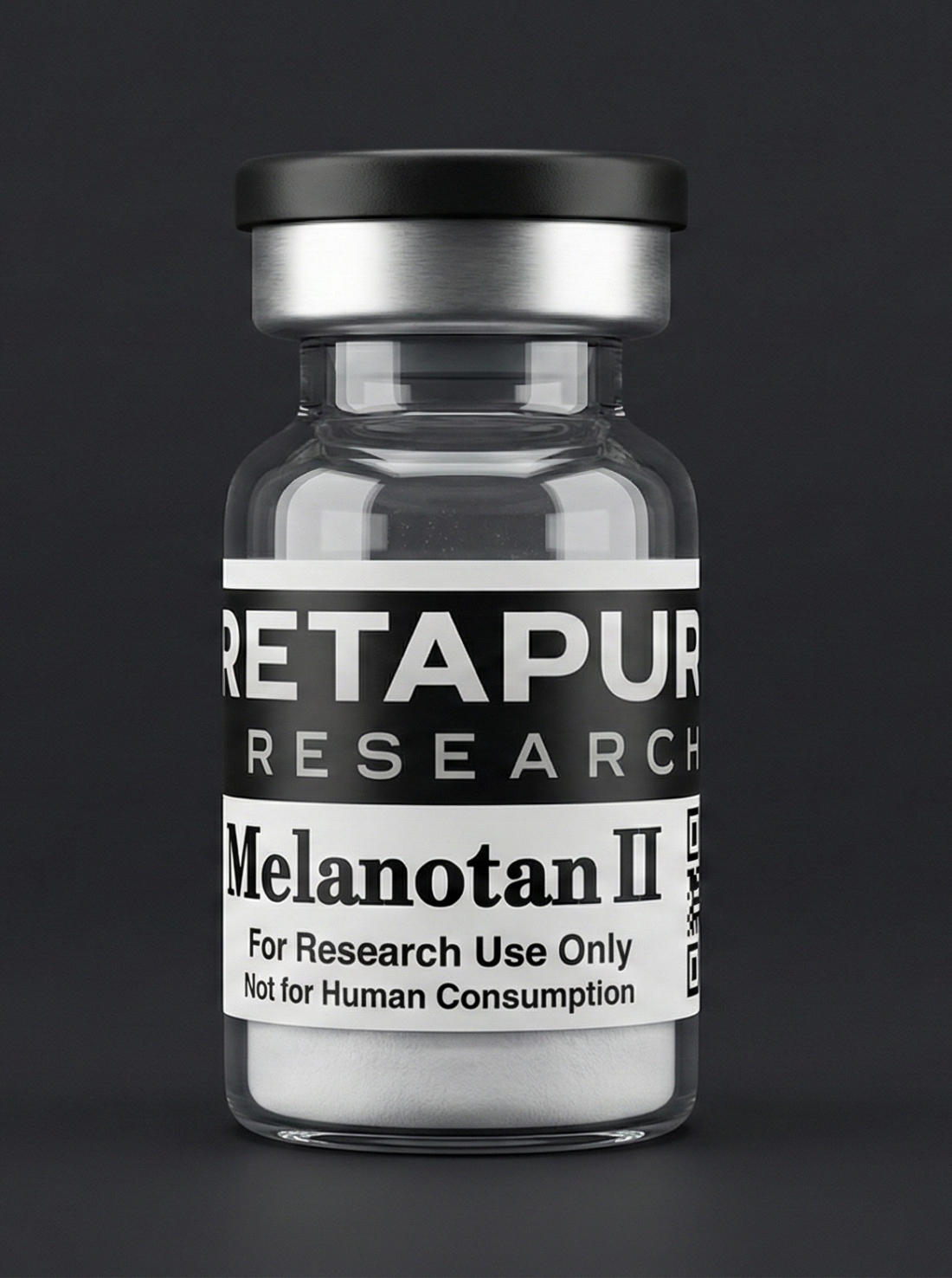 Melanotan II research peptide product vial