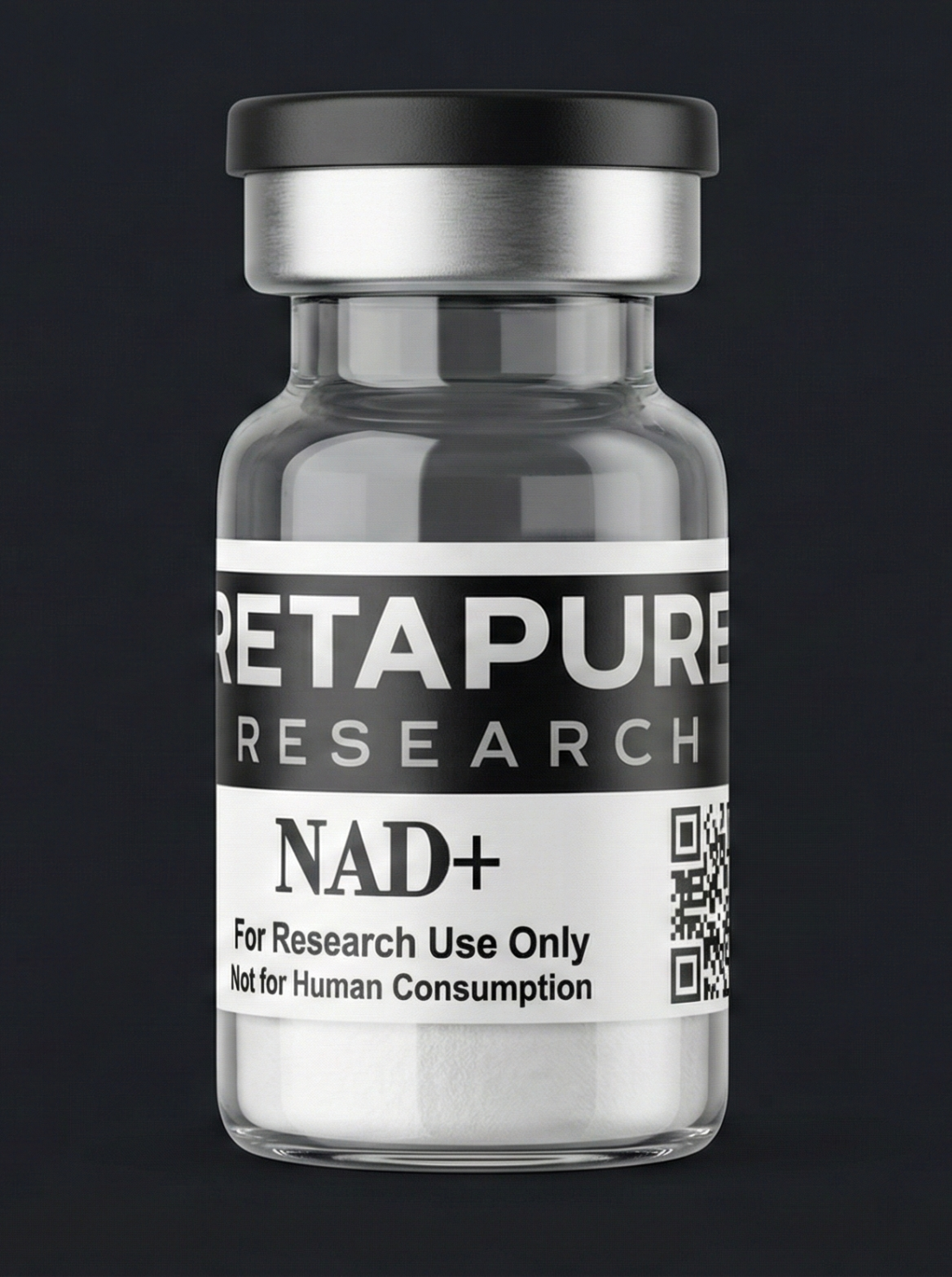 NAD+ research peptide product vial